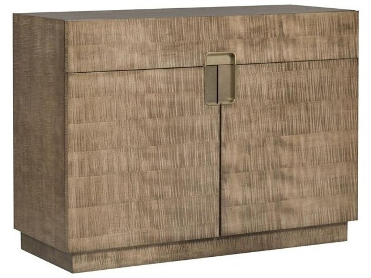 Splendor 48-Inch Wood Sideboard with Soft Bronze Accents