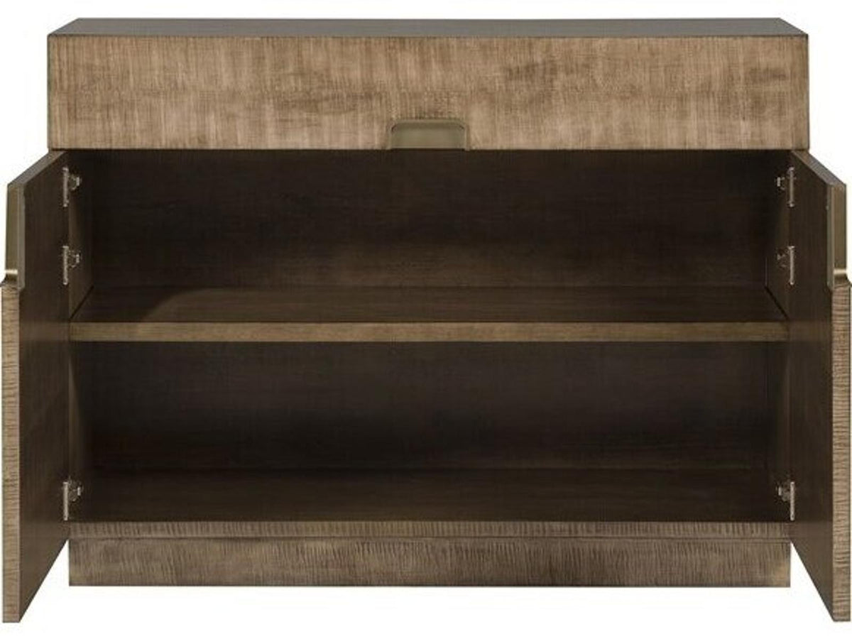 Splendor 48-Inch Wood Sideboard with Soft Bronze Accents