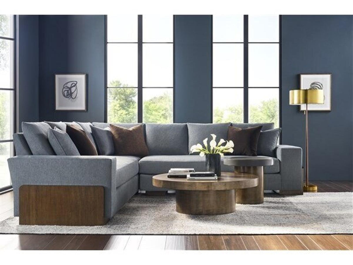 Splendor Round Coffee Table in Mocha Finish