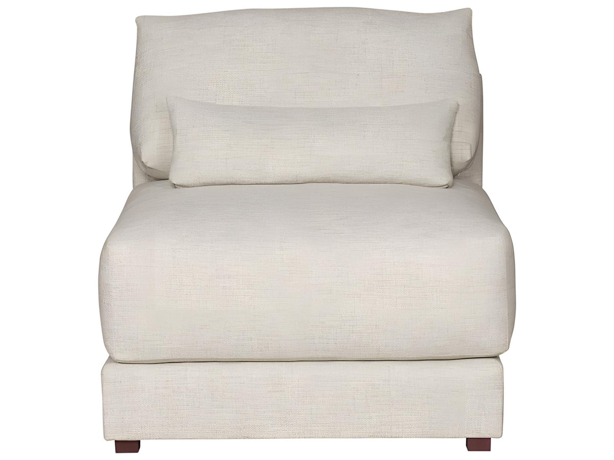 Ease Beige Upholstered Sectional Sofa