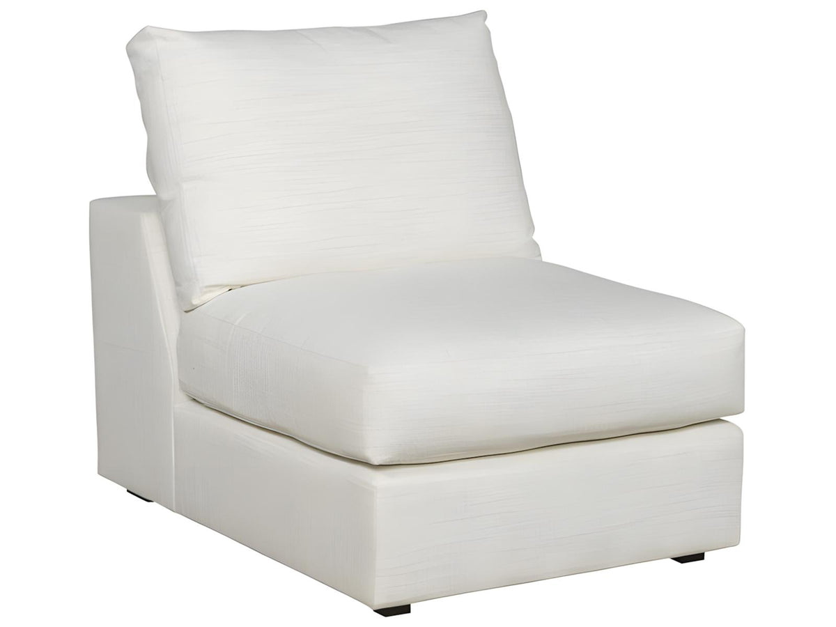 Ease White Upholstered Sectional Sofa