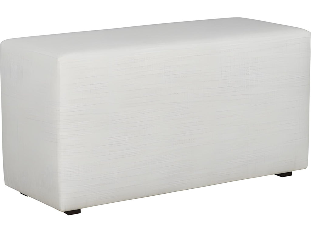 Ease White Upholstered Sectional Sofa