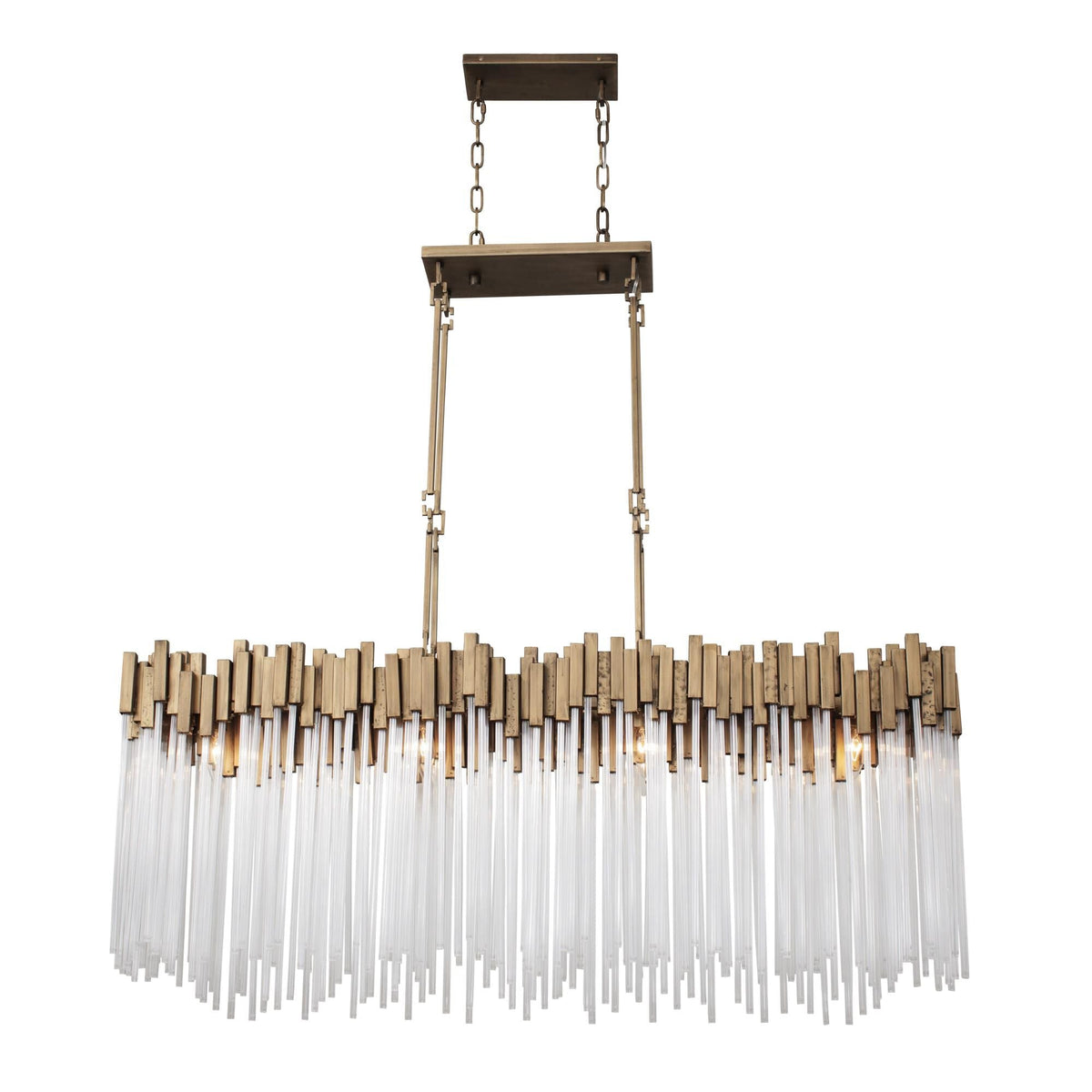 Varaluz Matrix 48 Inch 8 Light Linear Suspension Light Cp48611