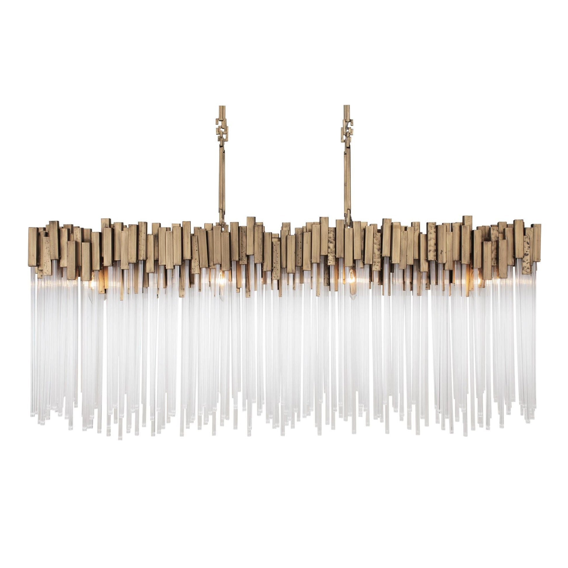 Varaluz Matrix 48 Inch 8 Light Linear Suspension Light Cp48611