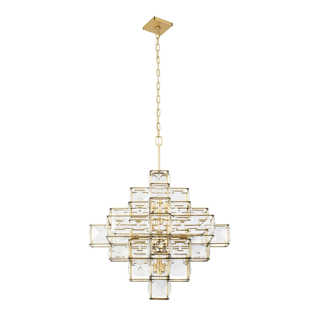 Varaluz Cubic 6 Light Chandelier Cp380487