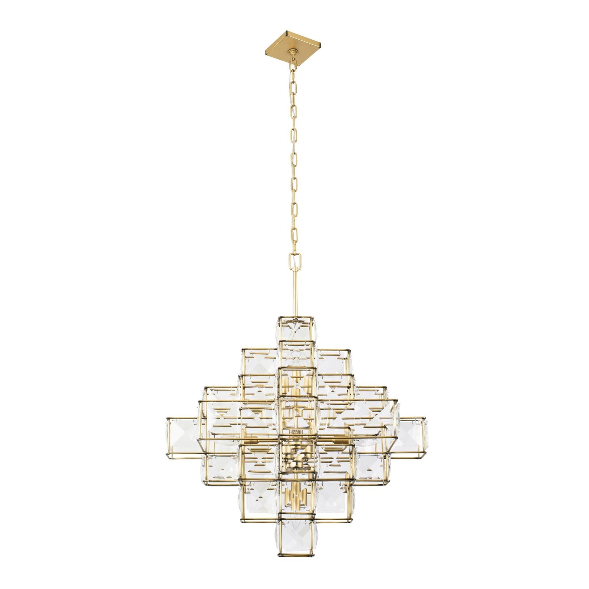 Varaluz Cubic 6 Light Chandelier Cp380487