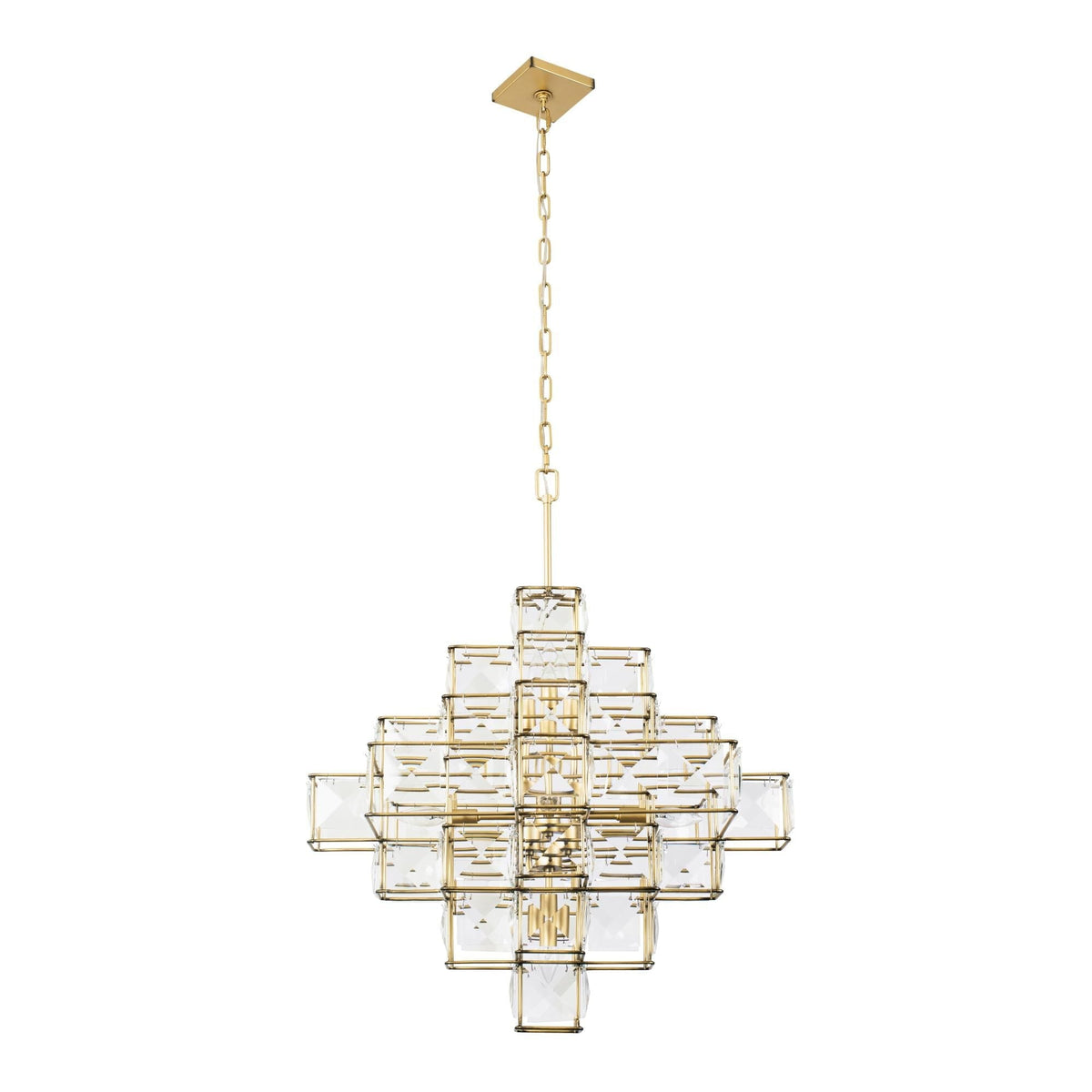 Varaluz Cubic 6 Light Chandelier Cp380487