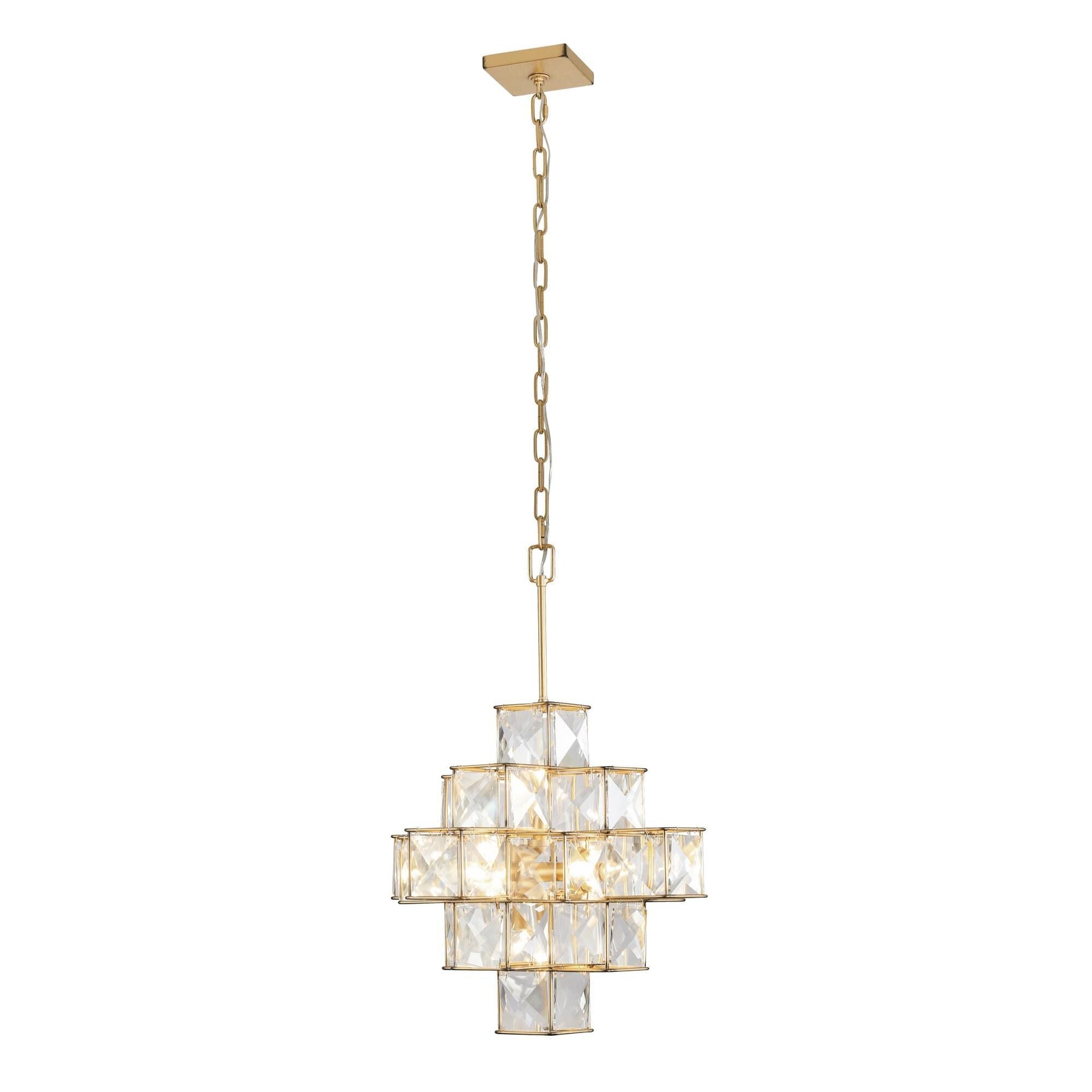 Varaluz Cubic 6 Light Chandelier Cp380487