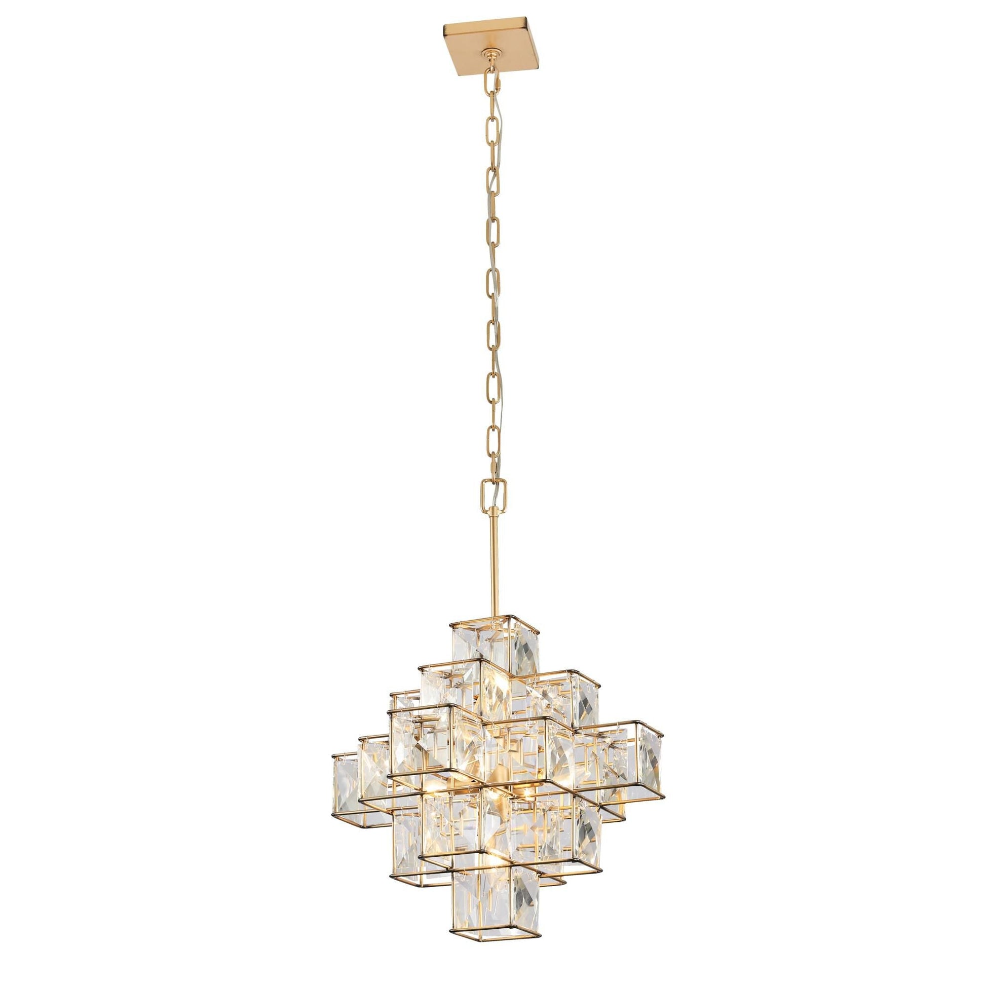 Varaluz Cubic 6 Light Chandelier Cp380487