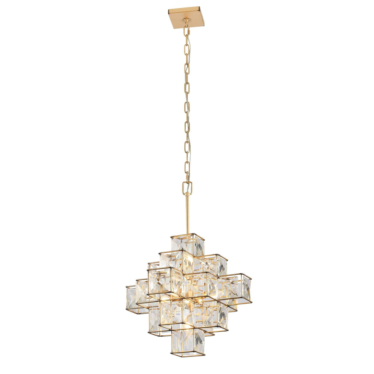 Varaluz Cubic 6 Light Chandelier Cp380487