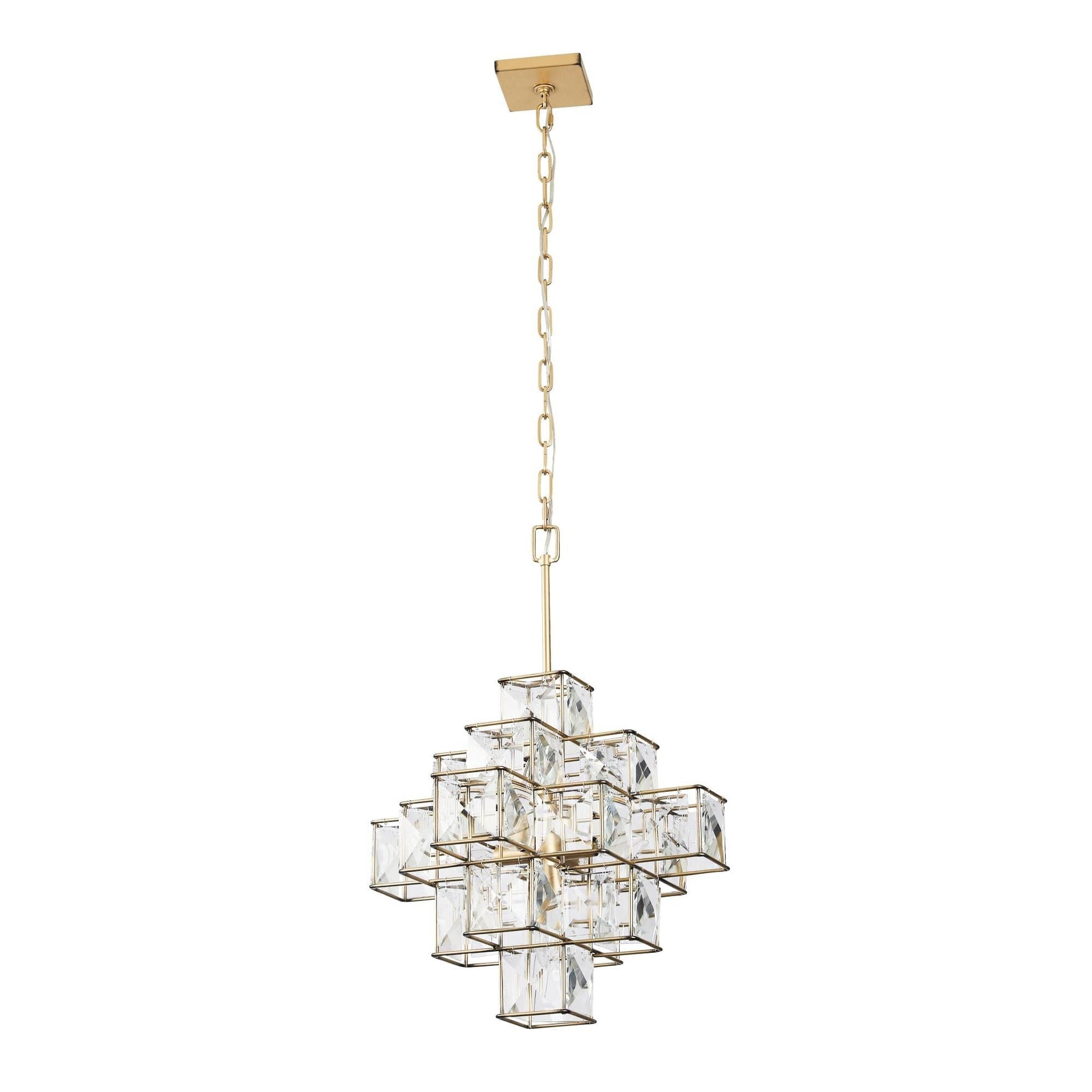 Varaluz Cubic 6 Light Chandelier Cp380487