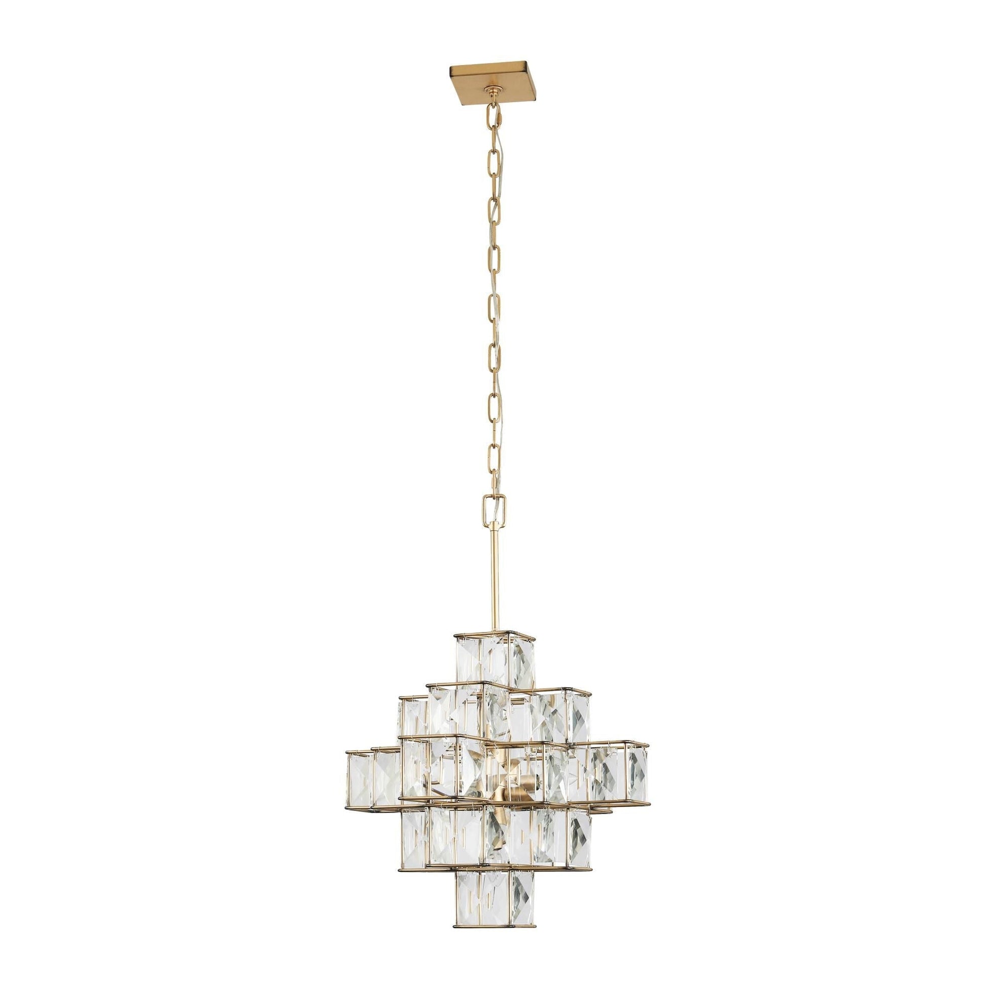 Varaluz Cubic 6 Light Chandelier Cp380487