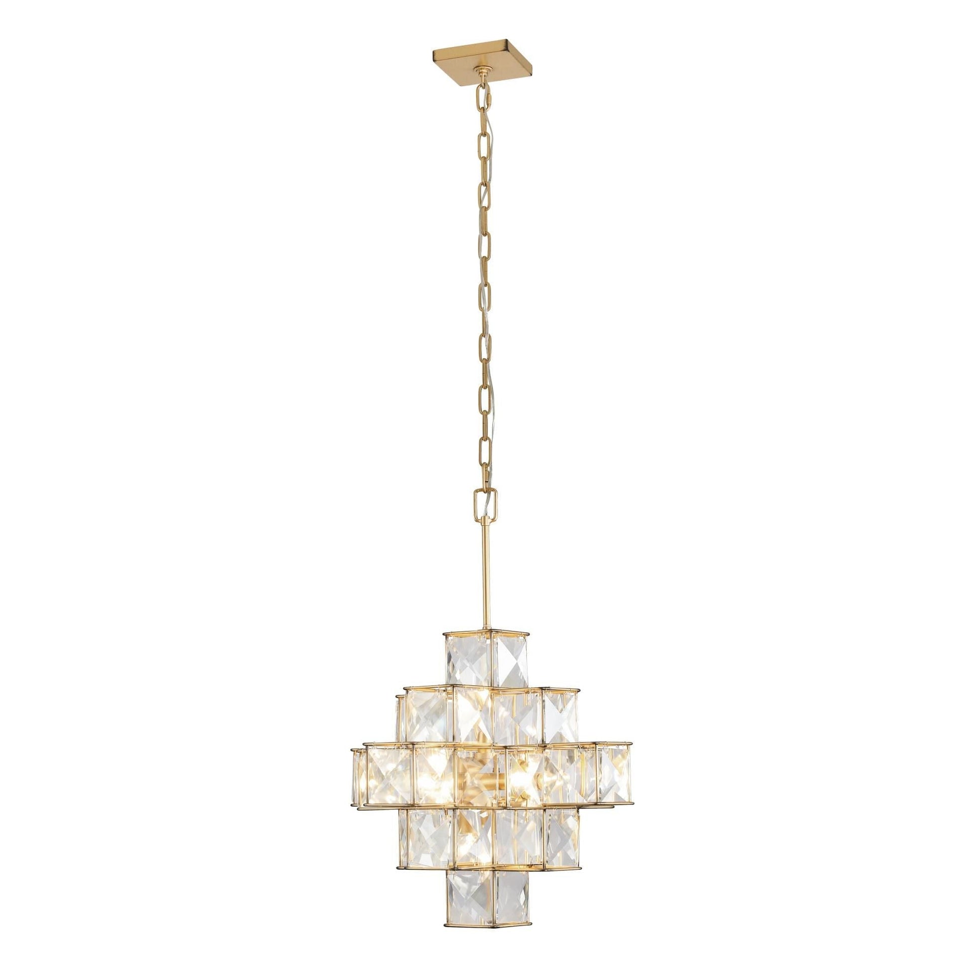 Varaluz Cubic 6 Light Chandelier Cp380487