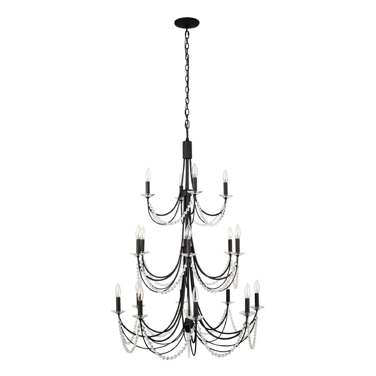 Varaluz Brentwood 32 Inch 18 Light Chandelier Cp544458