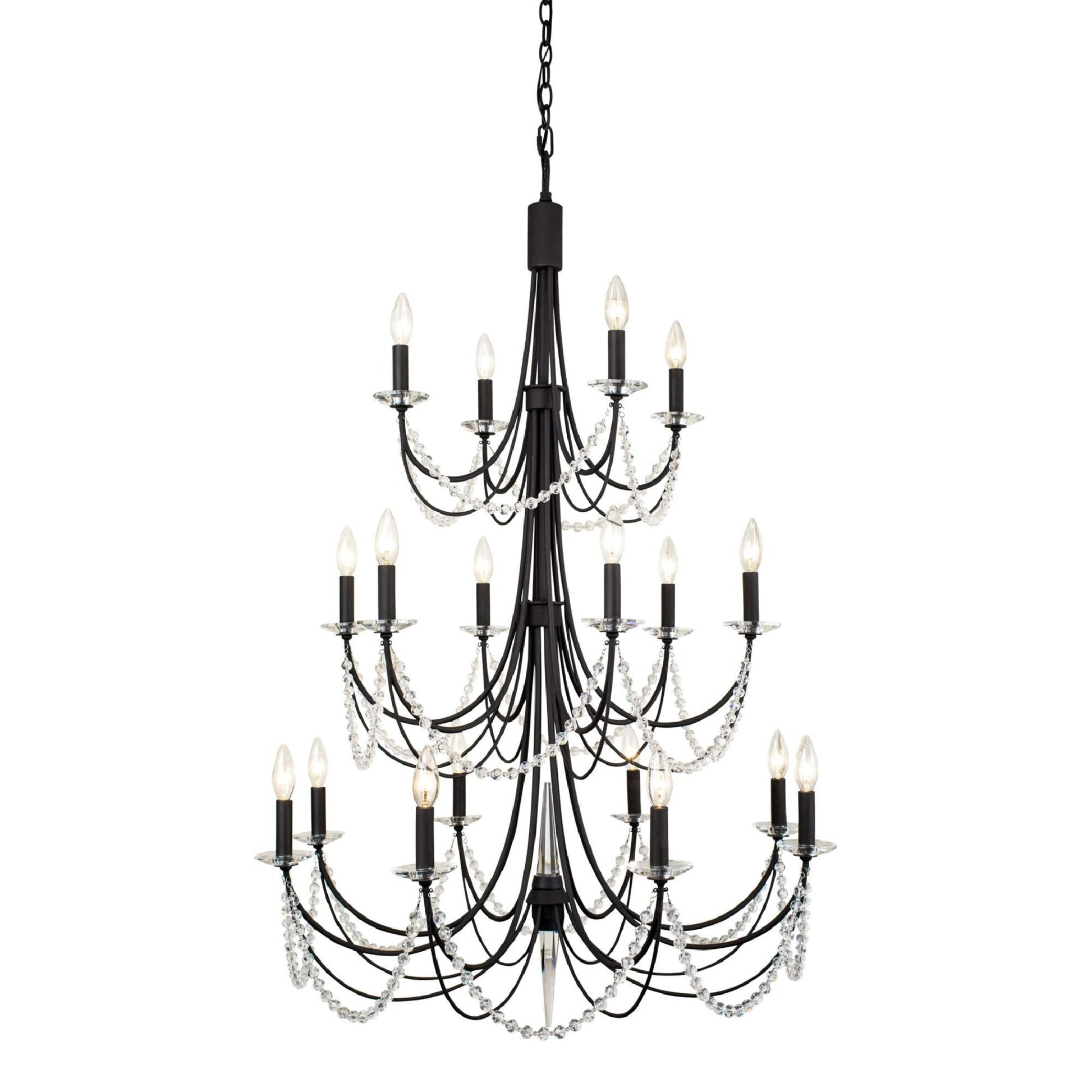 Varaluz Brentwood 32 Inch 18 Light Chandelier Cp544458
