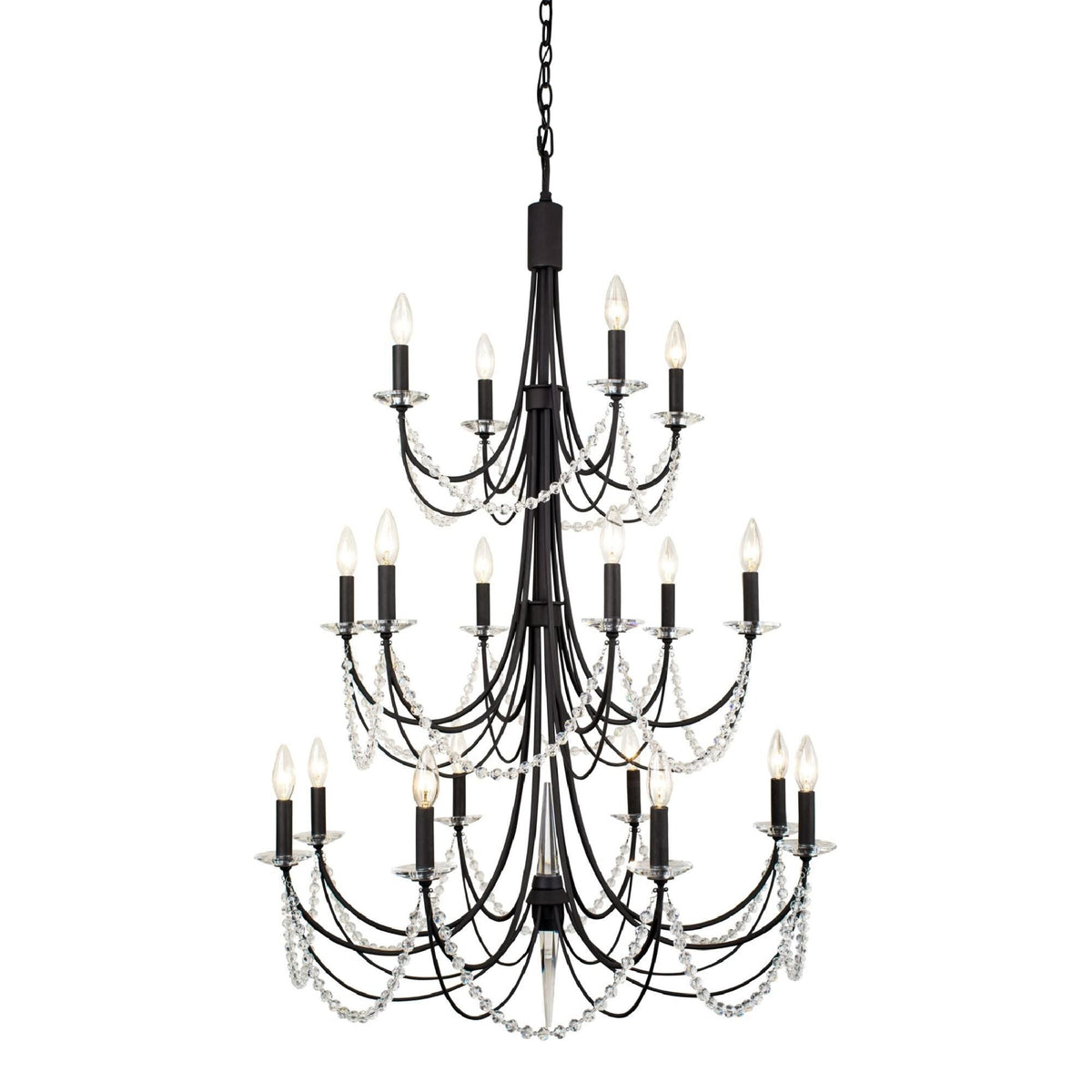 Varaluz Brentwood 32 Inch 18 Light Chandelier Cp544458