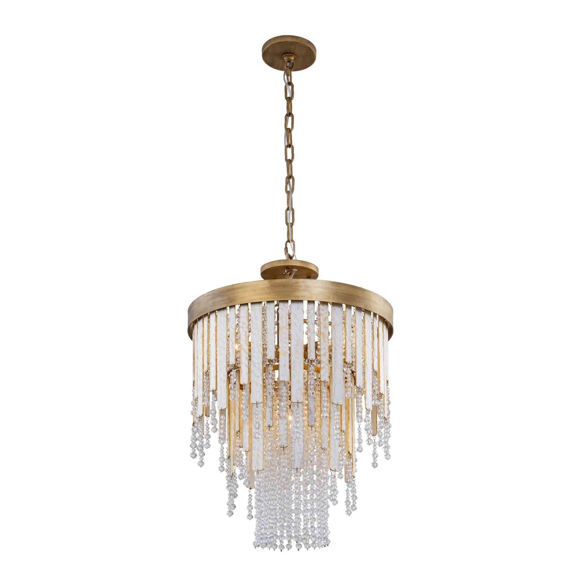 Varaluz Lafayette 18 Inch 4 Light Mini Chandelier Cp749280