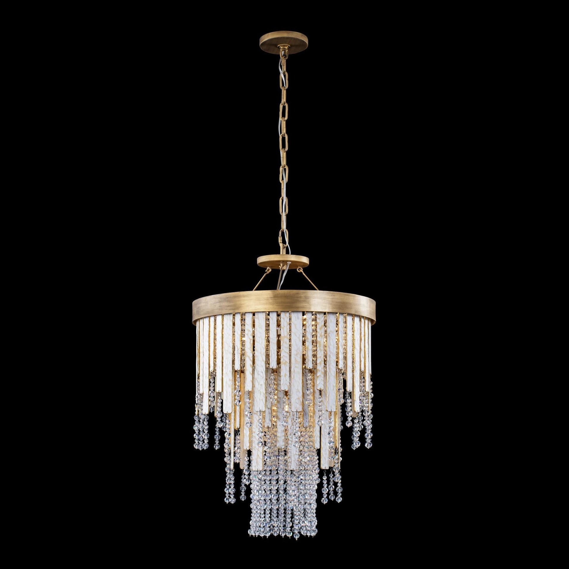 Varaluz Lafayette 18 Inch 4 Light Mini Chandelier Cp749280