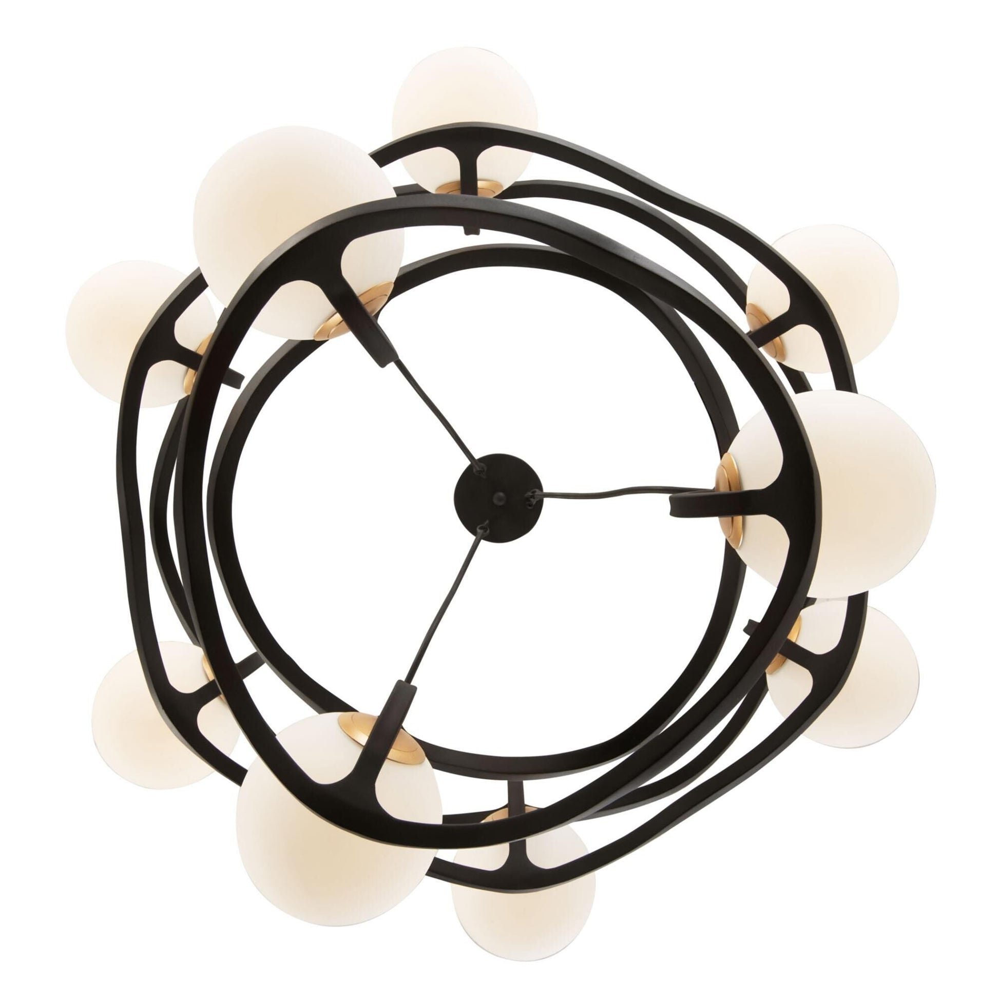 Varaluz Black Betty 36 Inch 9 Light Chandelier Cp769222
