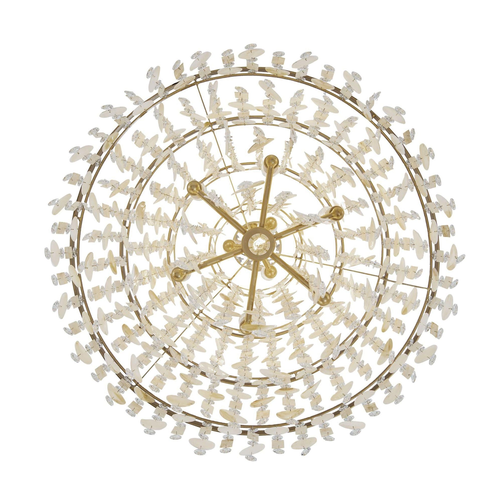 Varaluz Kalani 28 Inch 10 Light Chandelier Cp782854