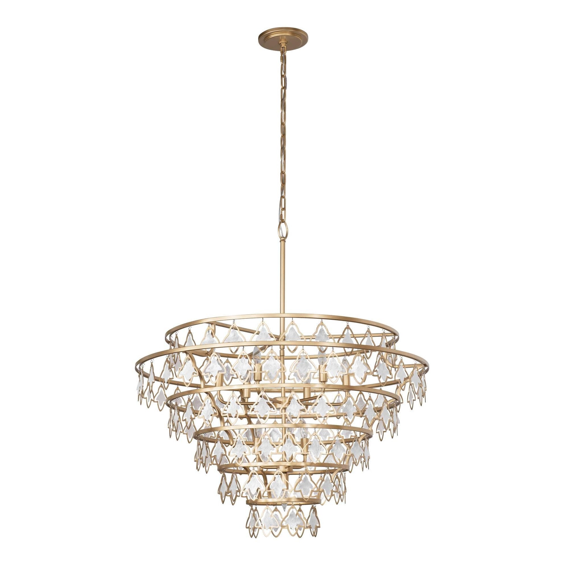Varaluz Fleur 36 Inch 10 Light Chandelier Cp791455