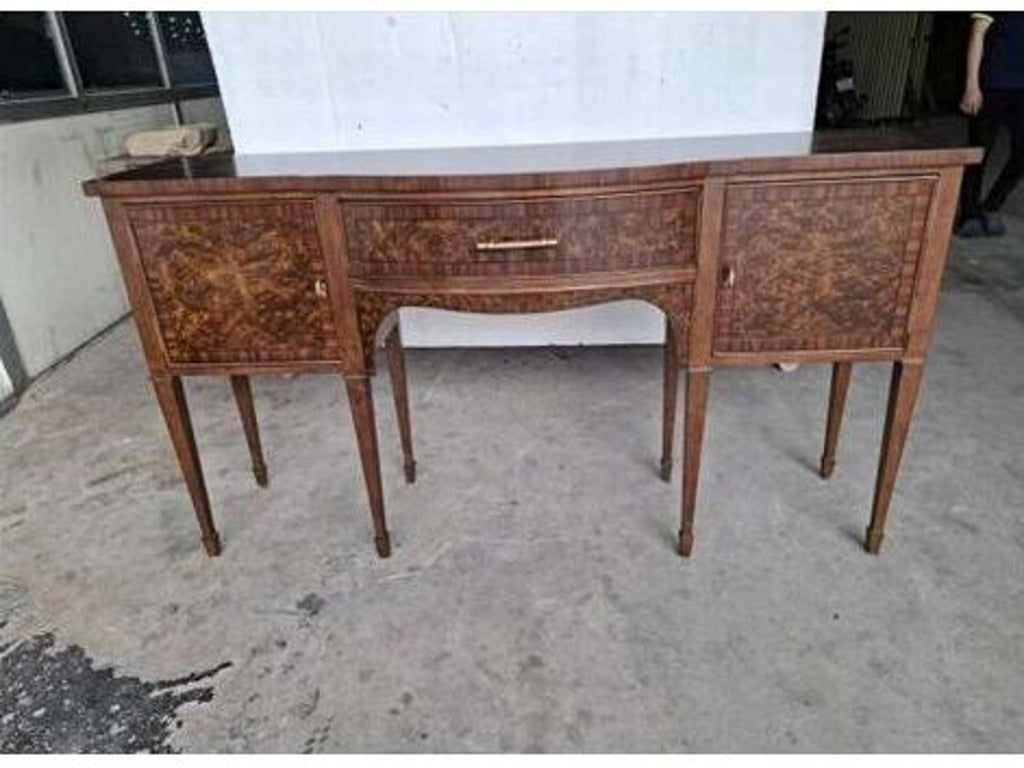 Furniture Henley Serving Console with Heritage Burl Finish