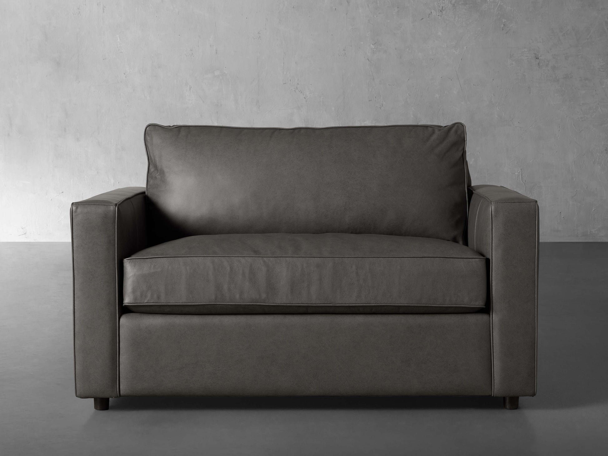Filmore Leather Twin Air Sleeper Chair