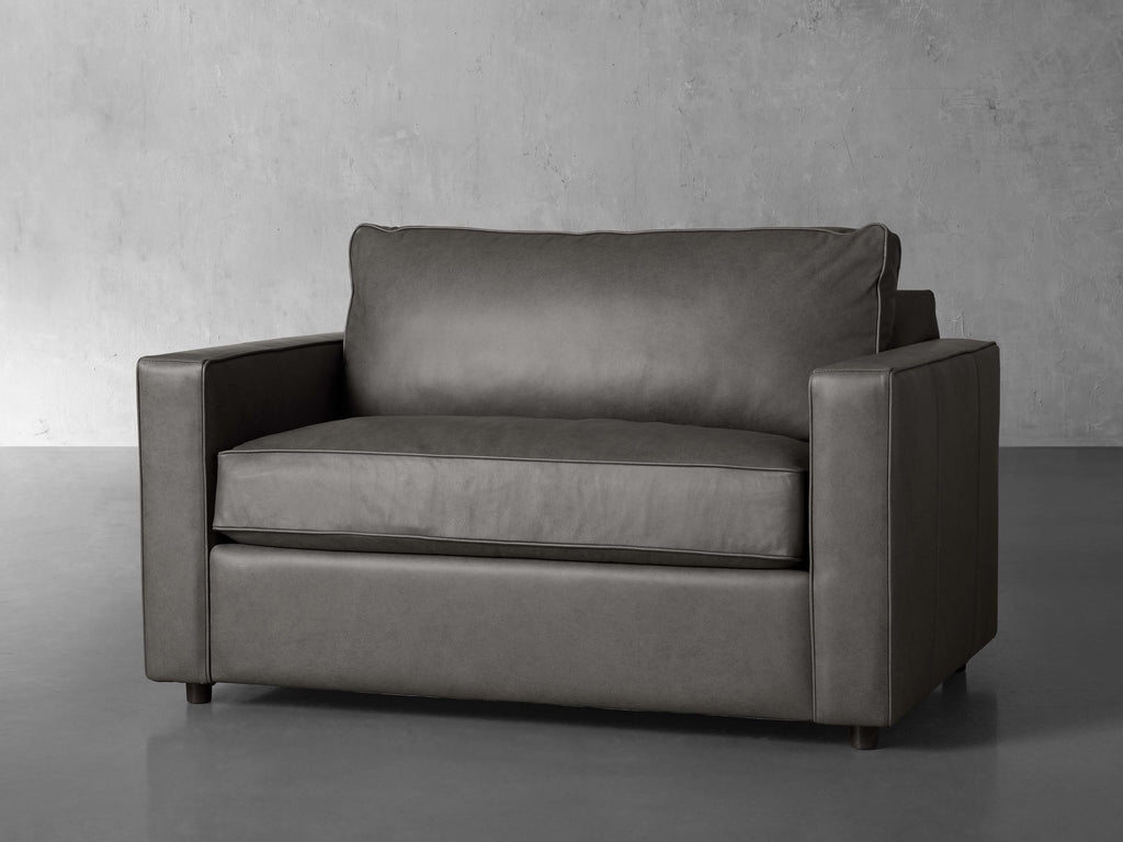 Filmore Leather Twin Air Sleeper Chair