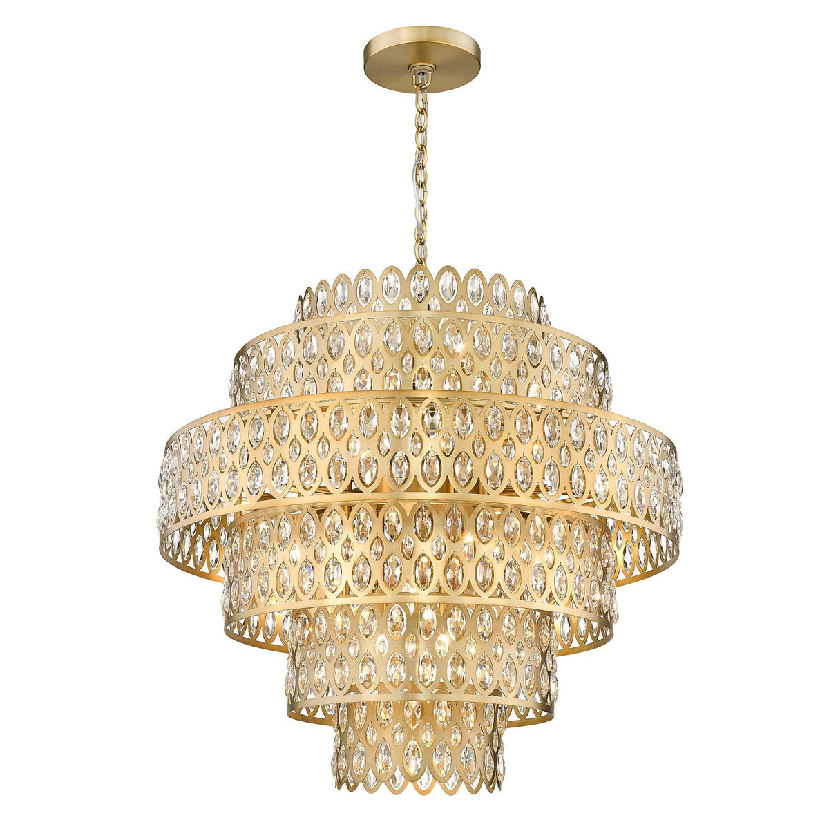 Z Lite Dealey 32 Inch 17 Light Chandelier Cp777278