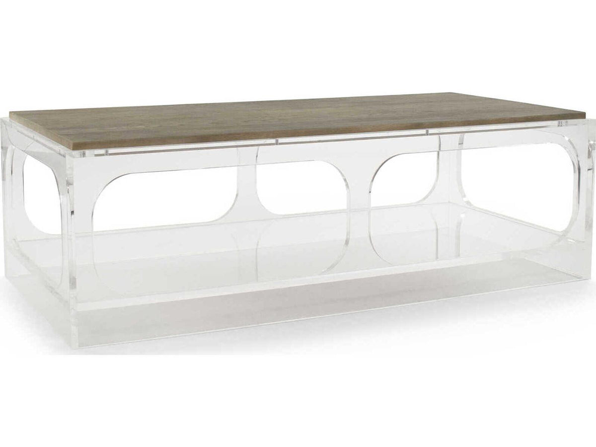 Rectangular Wood Reclaimed Oak Coffee Table