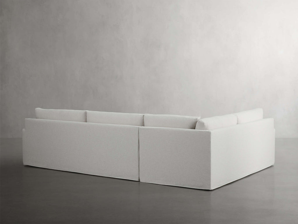 Kipton Slipcovered Two-Piece Sectional