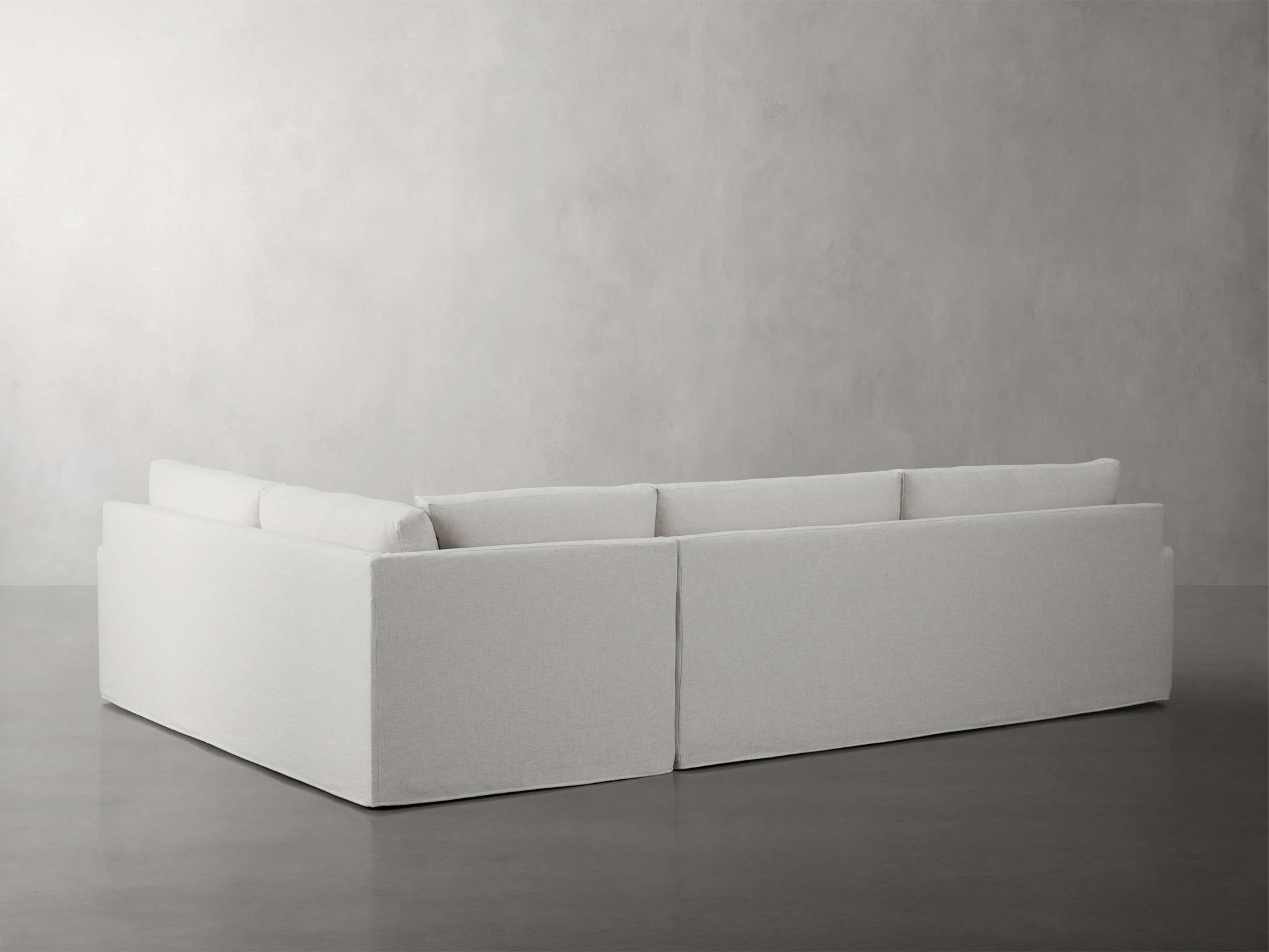 Kipton Slipcovered Two-Piece Sectional