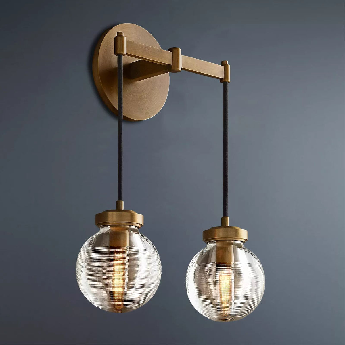 Double Pearl Wall Sconces, Wall Sconces
