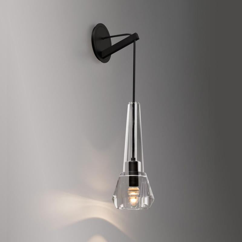 Apollin Lead Crystal Wall Sconce Modern Wall Lamp