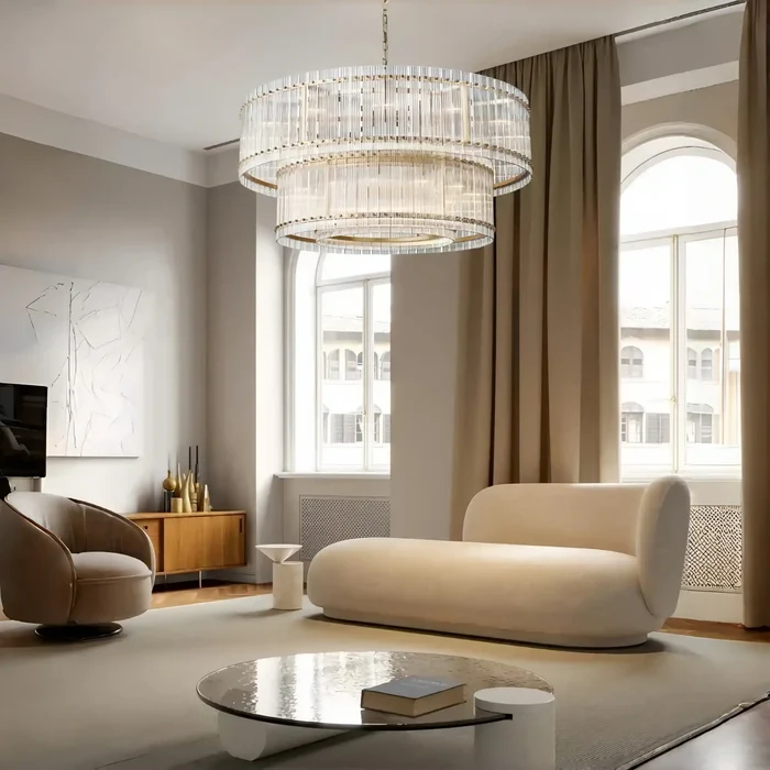 Modern San Marco Luxury  Round Chandelier 48"