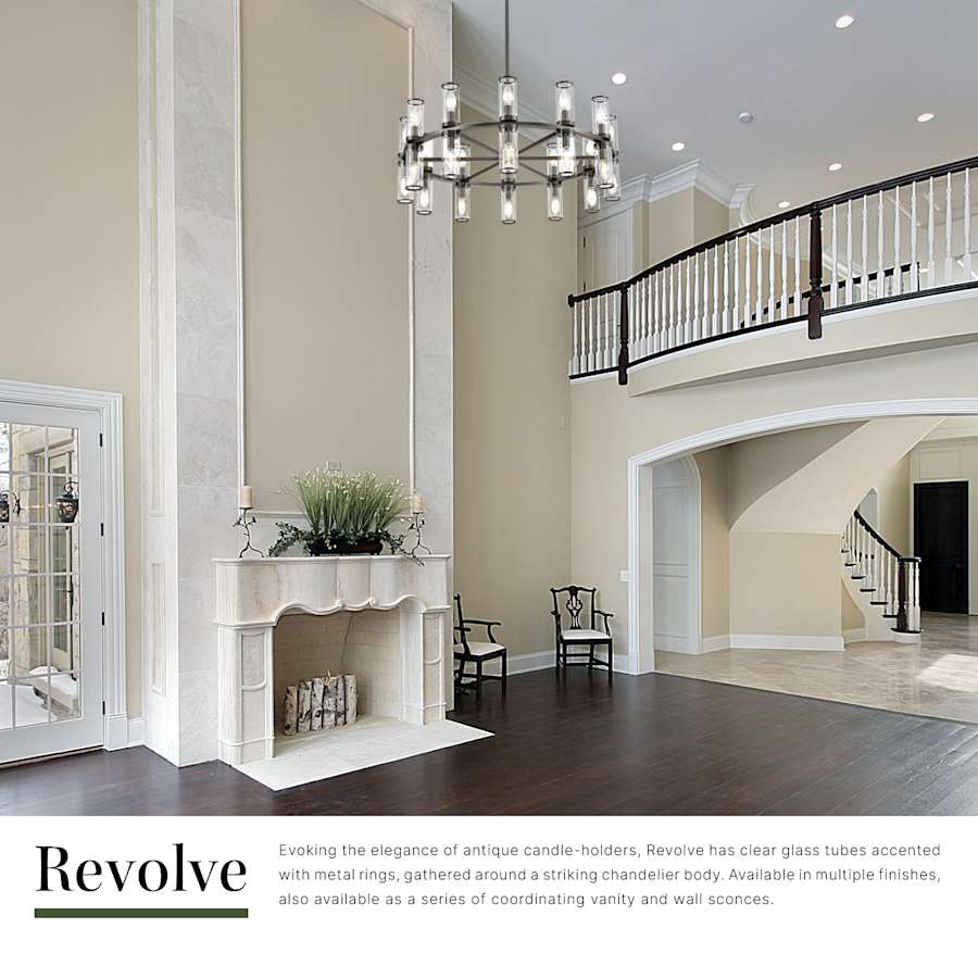 Alora Lighting Revolve 24 Light 32" Wide Taper Candle Chandelier