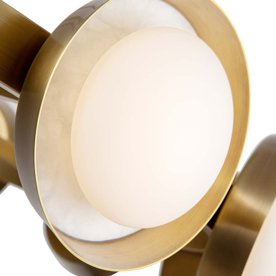 Alora Lighting Alonso 51" Wide LED Ring Chandelier