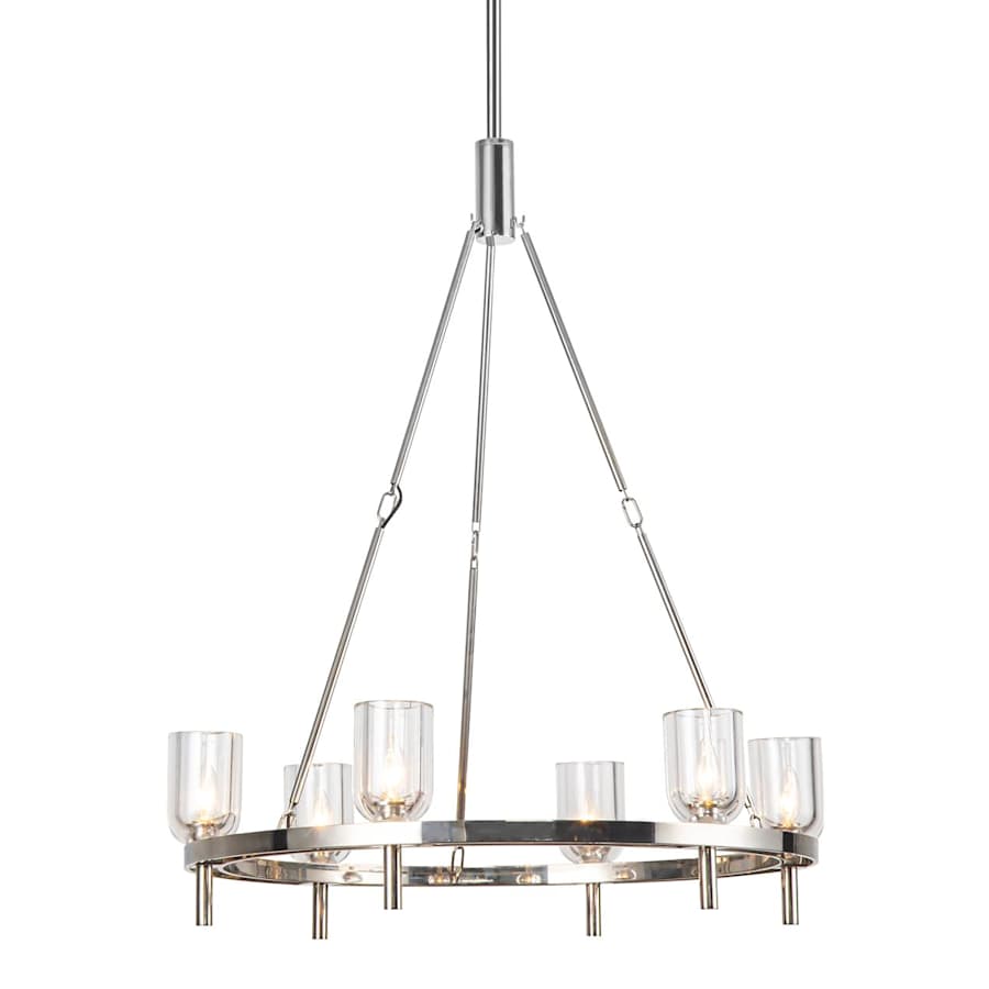 Alora Lighting Lucian 6 Light 32" Wide Ring Chandelier