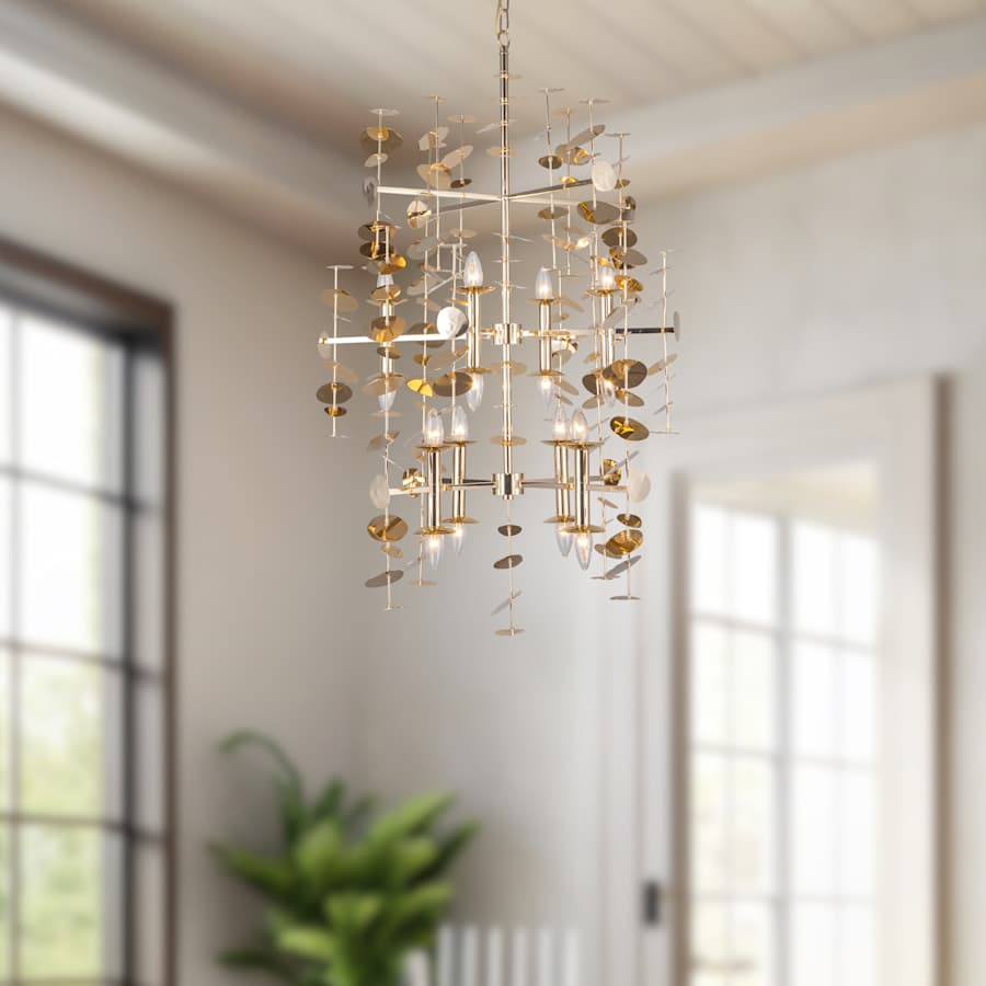 Alora Lighting Yukari 6 Light 31" Wide Chandelier