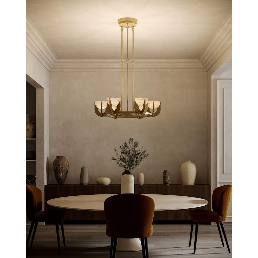 Alora Lighting Colette 23" Wide LED Ring Chandelier