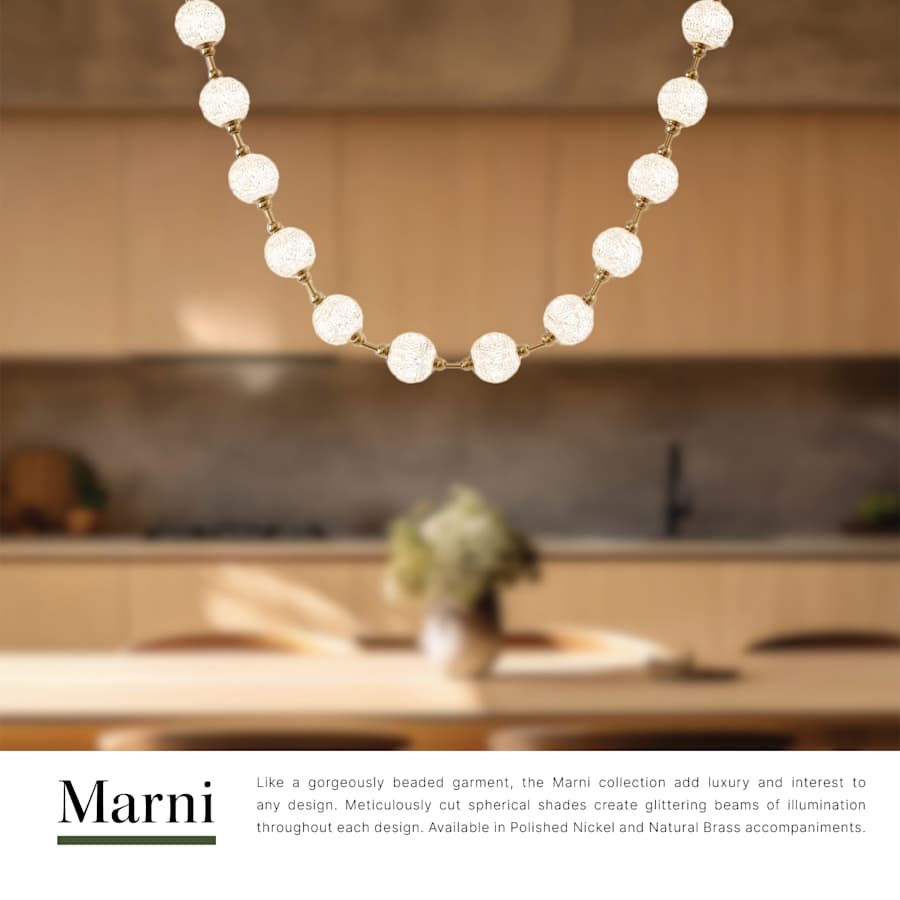 Alora Lighting Marni 7-ft Wide 3000K LED Linear Pendant