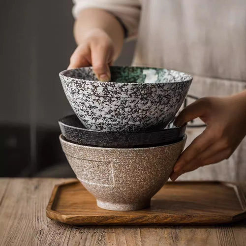 Amberstone Retro Soup & Noodle Bowl