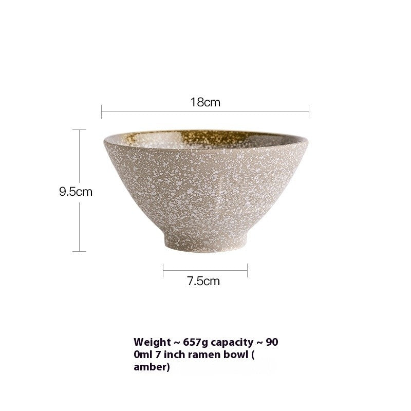 Amberstone Retro Soup & Noodle Bowl