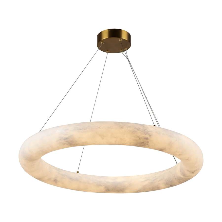 Artcraft Lighting Camila 27" Wide Ring Chandelier