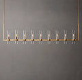 Artisan Glass Beam Chandelier
