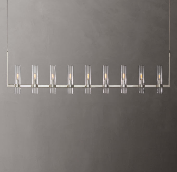 Artisan Glass Beam Chandelier