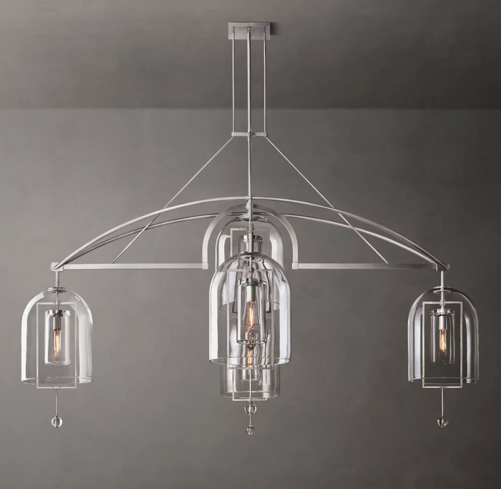 Artisan Glass Radial Chandelier