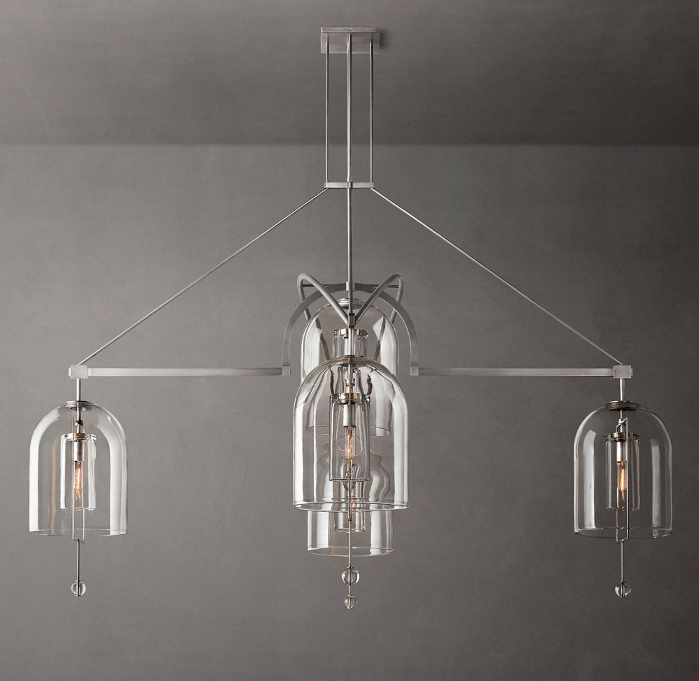 Artisan Glass Radial Chandelier