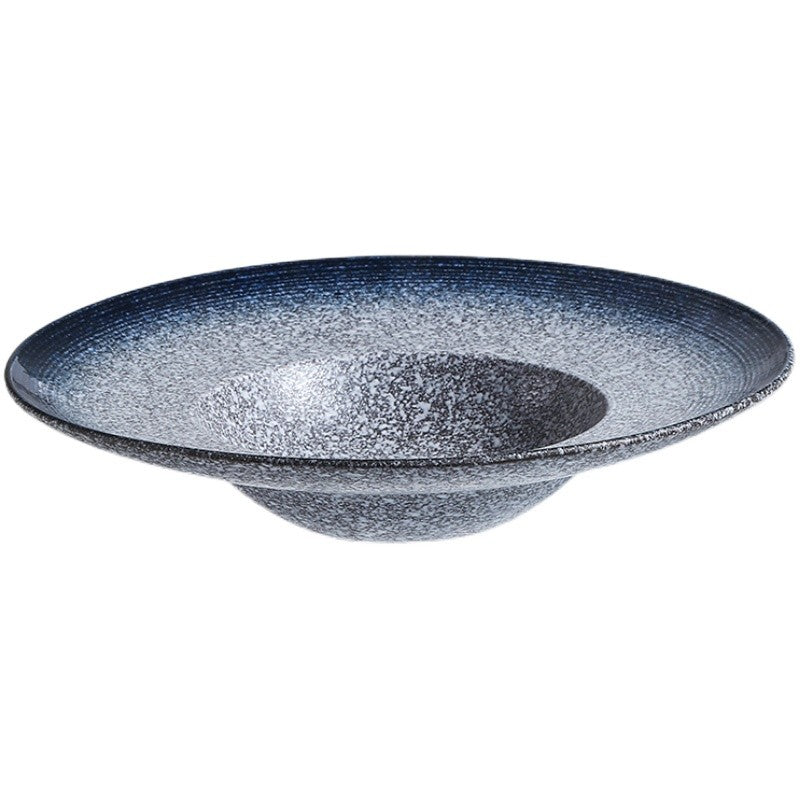 Astral Crest Deep Glaze Soup Plate