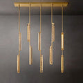 Aerie Crystal Linear Chandelier 54″